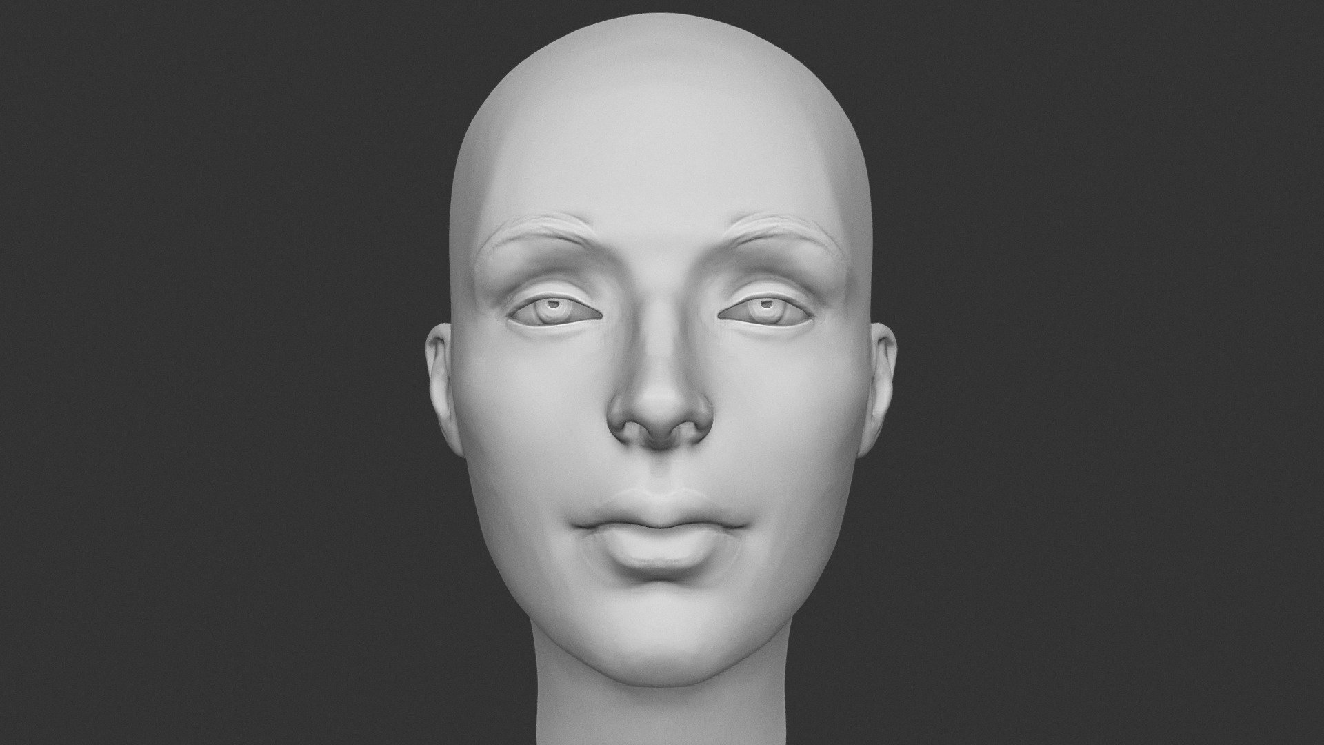 Female Head Sculpt