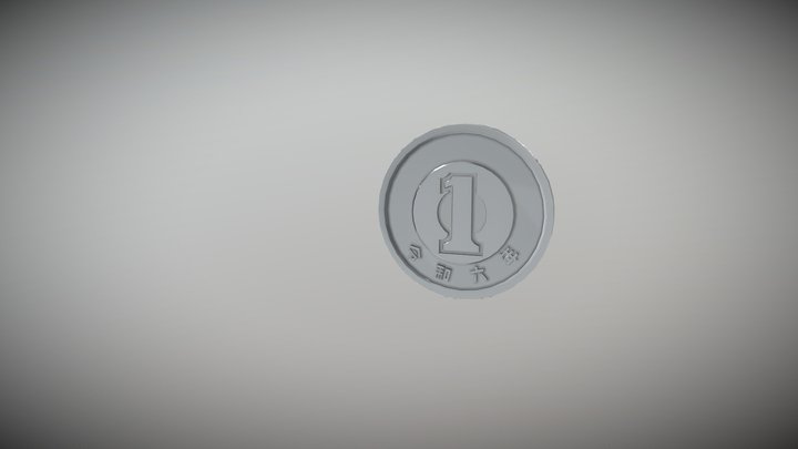 1yen 3D Model