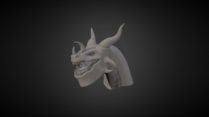 Unit 13: FMP - Dragon's Head 3D Model