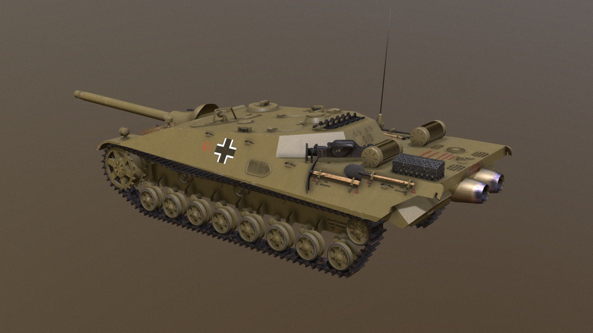 Schnell Jagdpanzer Aureole - Gelb without Armor - Buy Royalty Free 3D ...