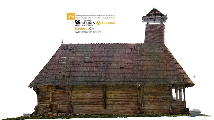 Stroiești (GJ), Romania 3D Model