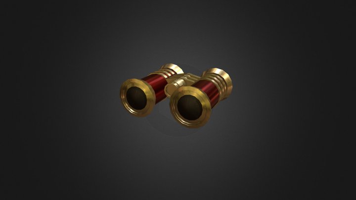 Binoculars 3D Model