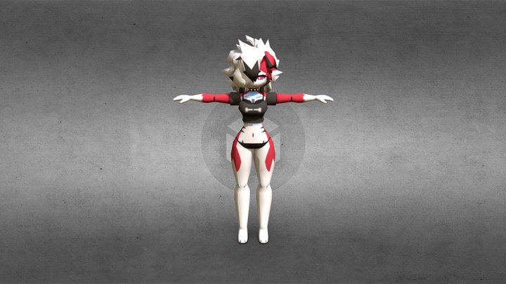 Dyna - CrispyTYPH Mid-Poly 3D Model