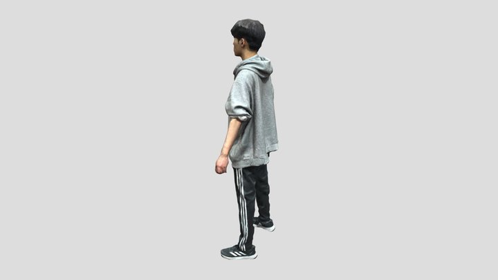 adidas caracter 3D Model