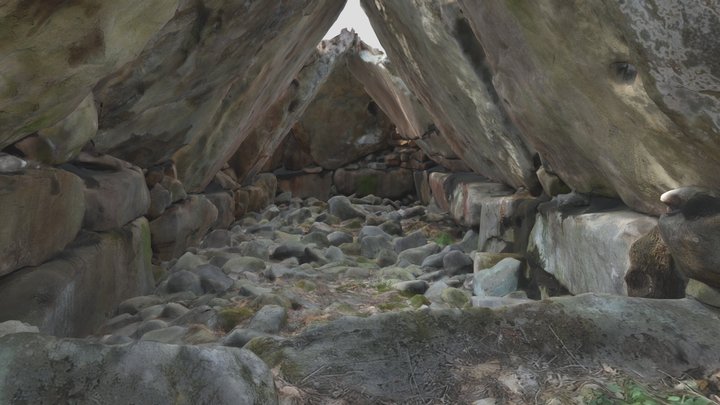 竹原笹塚古墳 3D Model