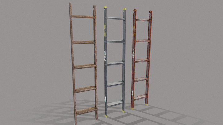 Ladders 3D Model
