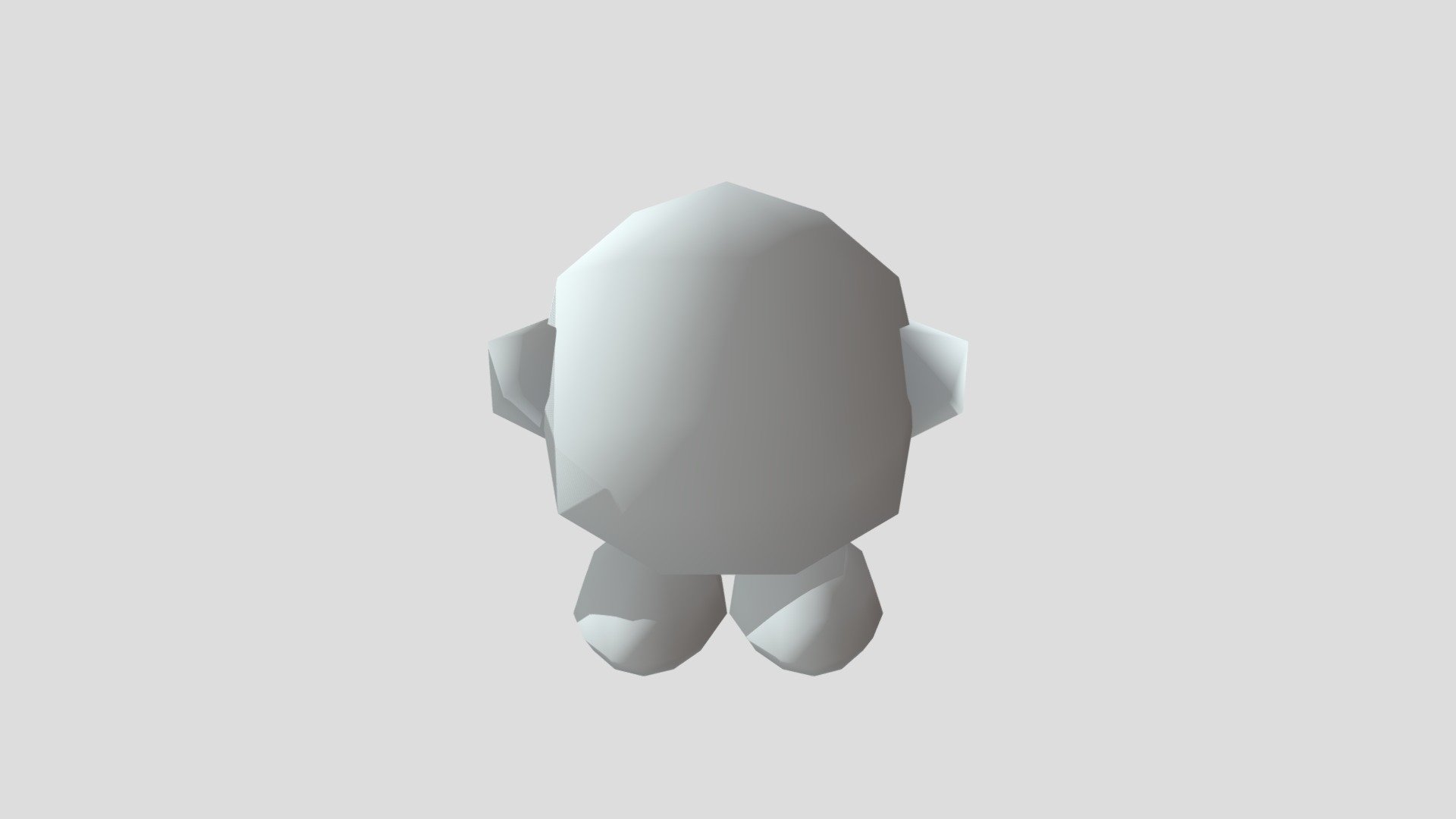 Waddle Dee Download Free 3D model by Modelguy99 [6d3d719] Sketchfab