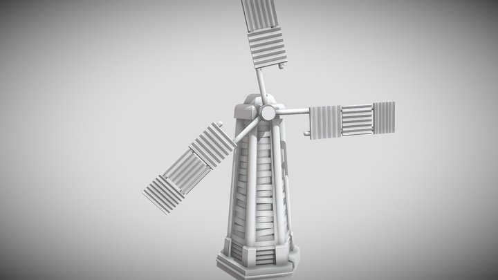 Wind generator 3D Model