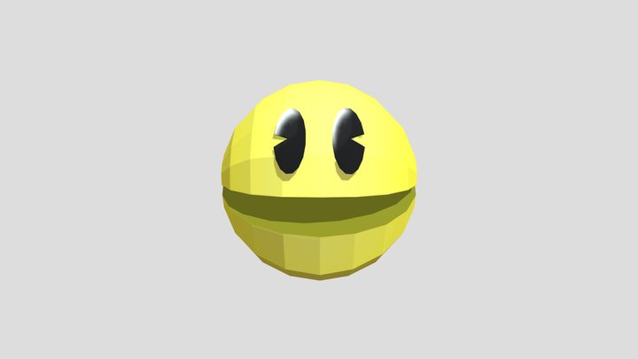 Pac Man Vs - Pacman 3D Model