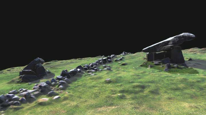 Kilclooney Dolmens 3D Model
