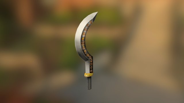 Egyptian swords 04 3D Model