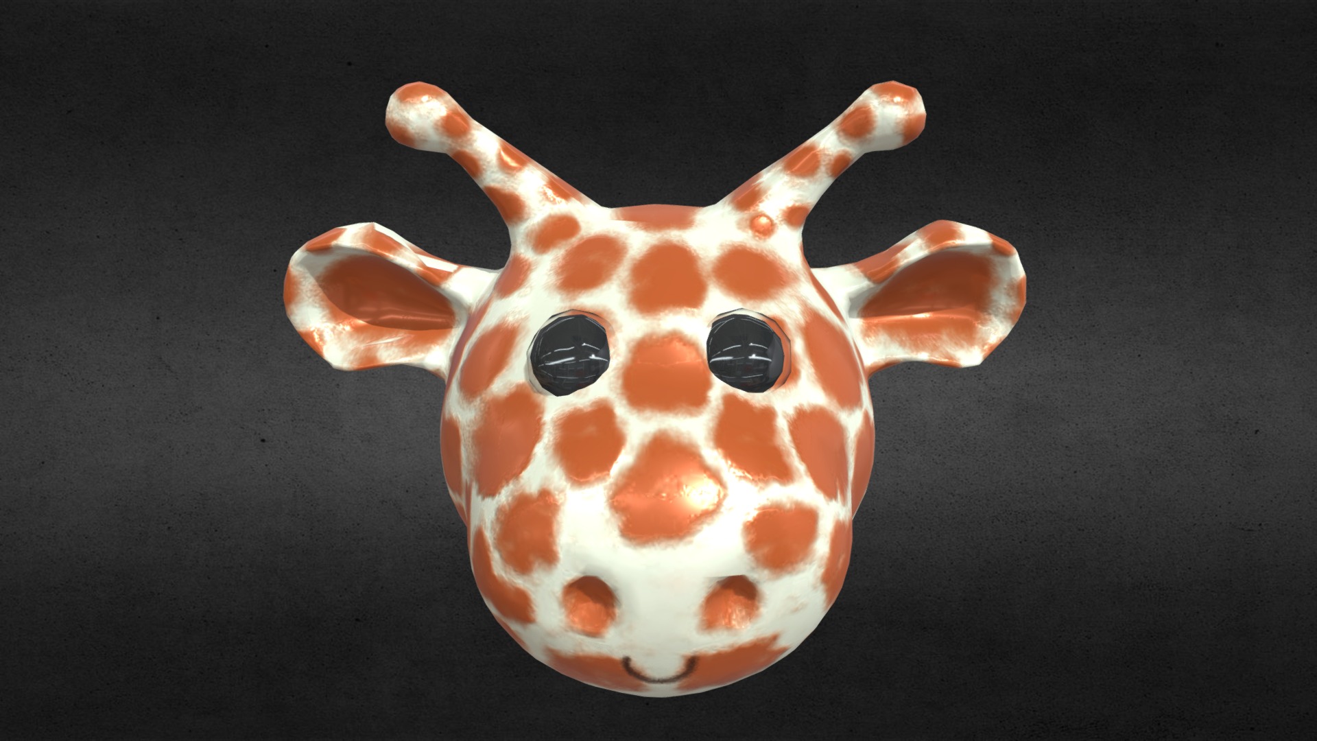 3D model Giraffe Animated