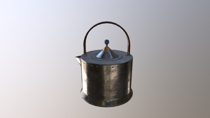 Old Kettle 3D Model