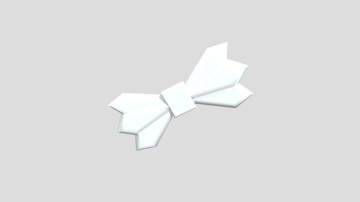 Ferdinand Bow Brooch 3D Model