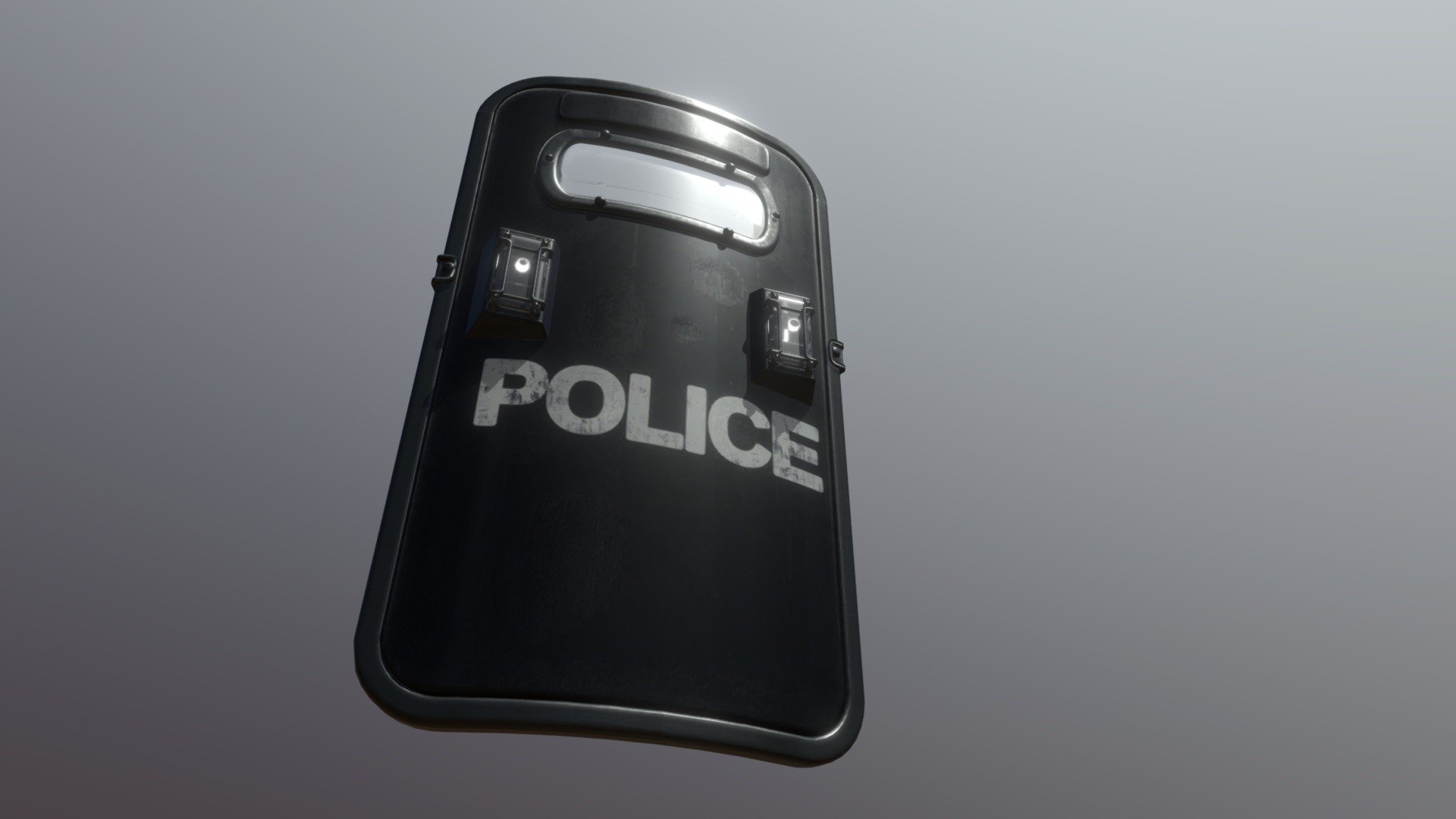 Police Shield Download Free 3D Model By Jujumaster3000 julianajj 