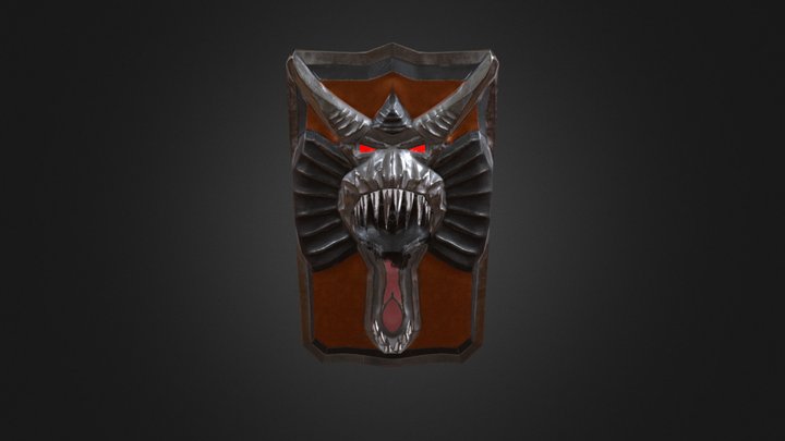 Runescape Fan Art - Dragonfire Shield 3D Model