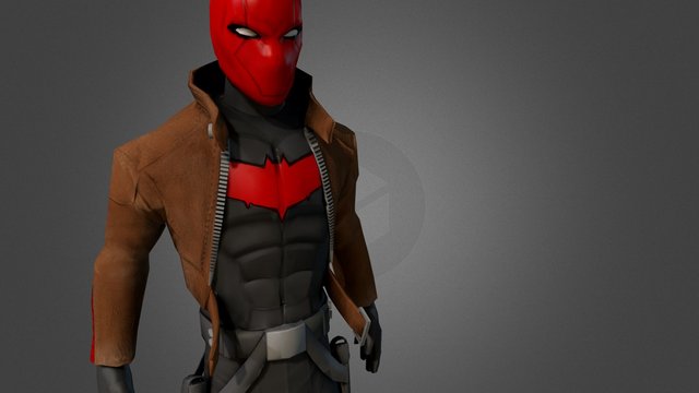 Red Hood - Batman 3D Model