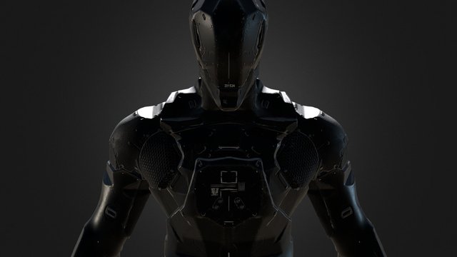 Soldier Concept - 1 3D Model