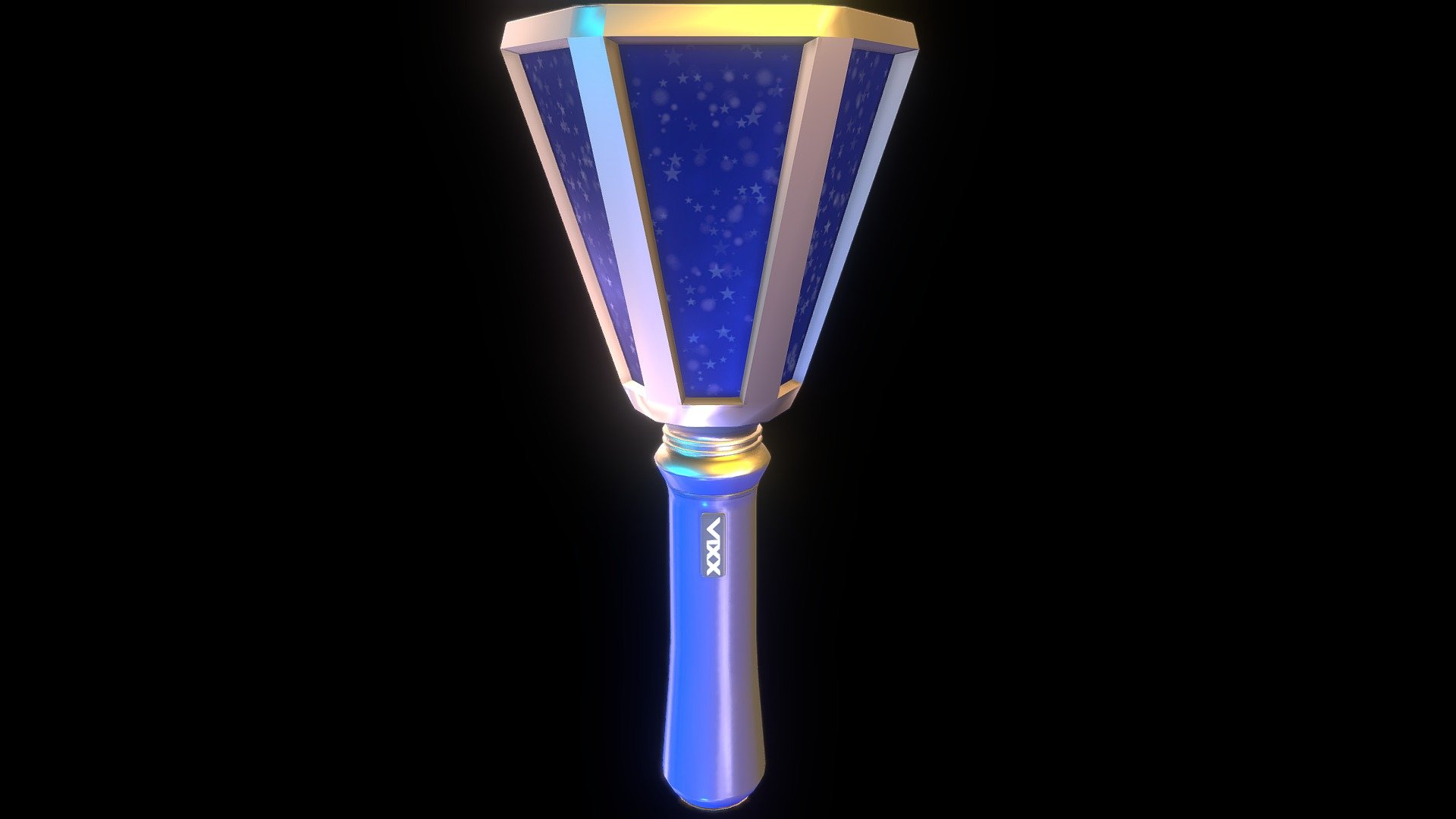Vixx Lightstick | 빅스 응원봉 — Sketchfab embed 3D viewer