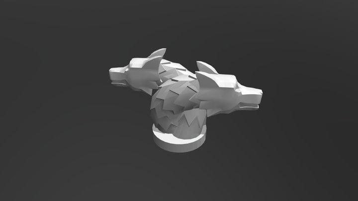 Sword pommel 3D Model