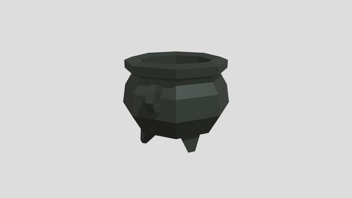 Coldron - Low Poly 3D Model