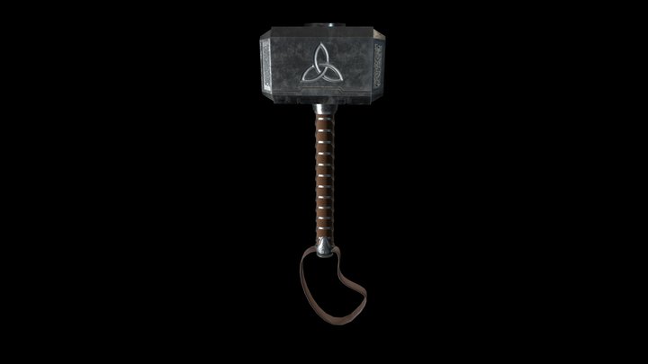 Mjolnir 3D Model