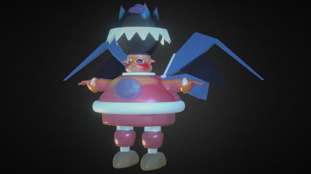 king of the tiny planet 3D Model