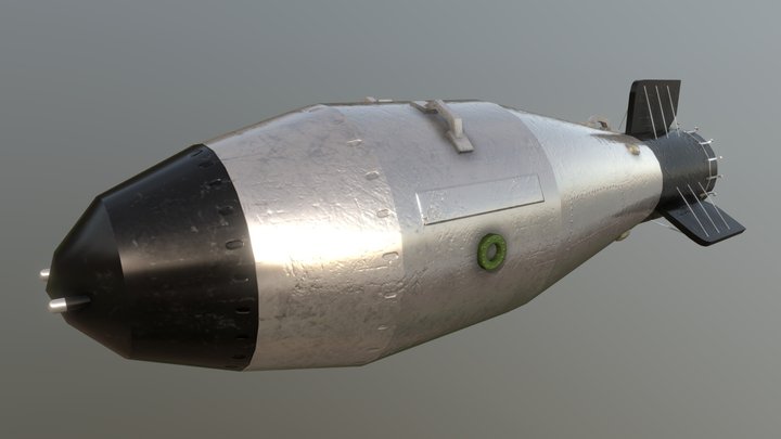 AN-602 "Tsar Bomb" 3D Model