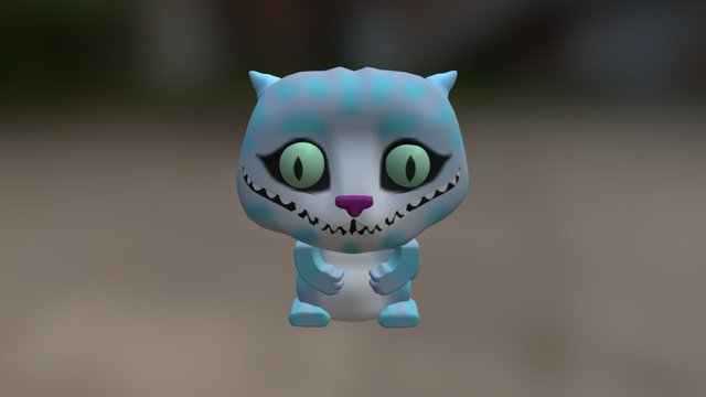 Gato de Cheshire Funko Pop! 3D Model