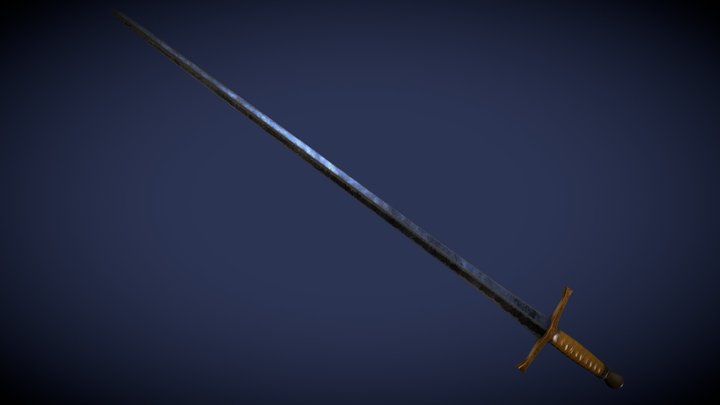 Longsword 3D Model