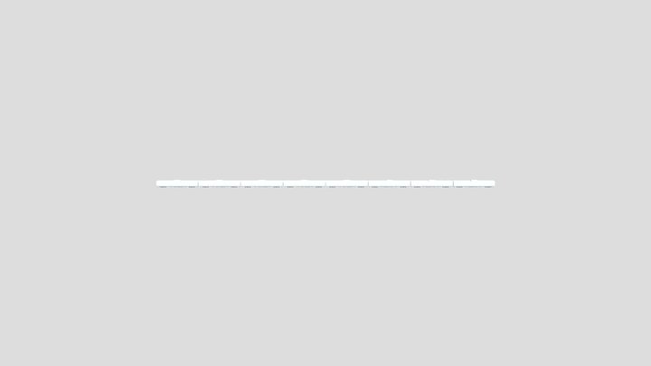 Indian Train 3d Model