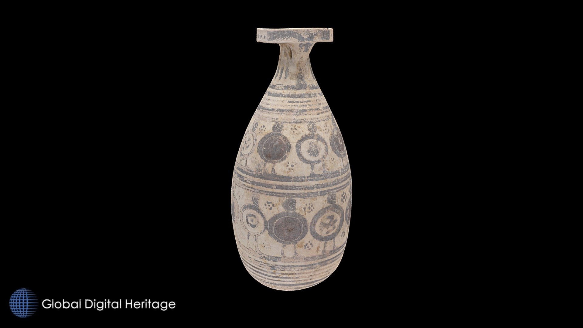 Corinthian Aryballos piriformis, Camarina