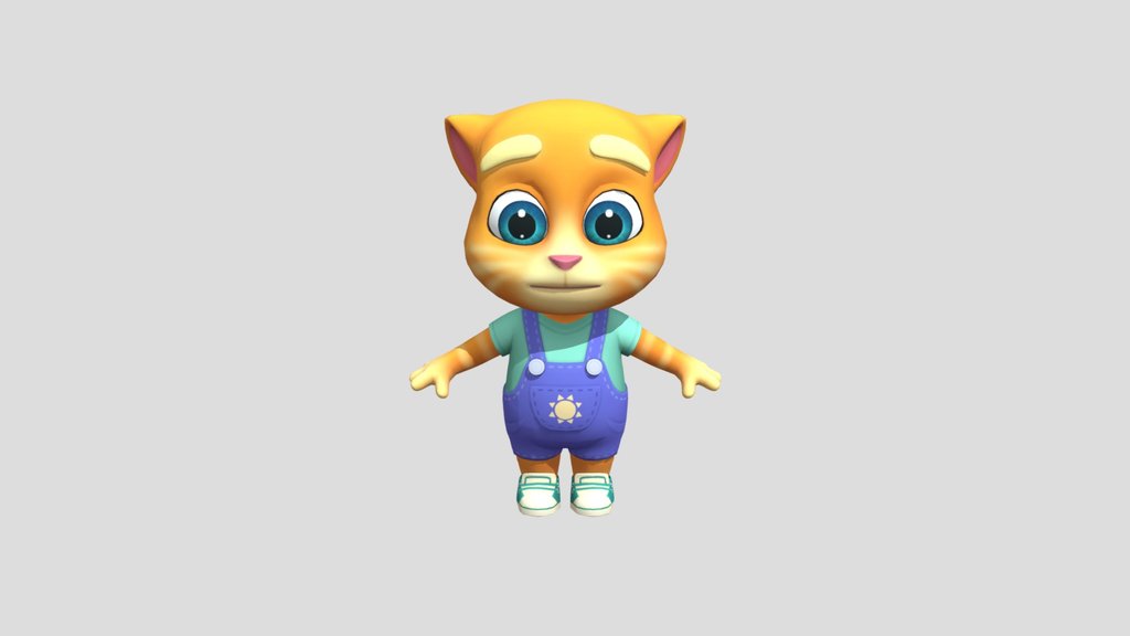 Ginger Rig Mixamo (My Talking Tom Friends 2)