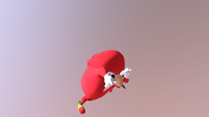 Uganda Knuckles Punch!!! 3D Model