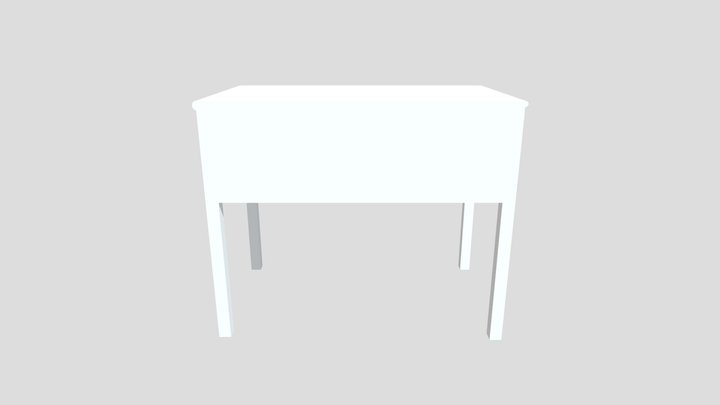 Desk 3D Model
