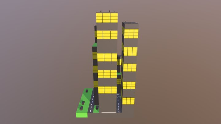 Skyscraper Dirama 3D Model