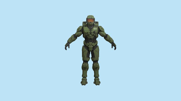 fortnite-master-chief 3D Model