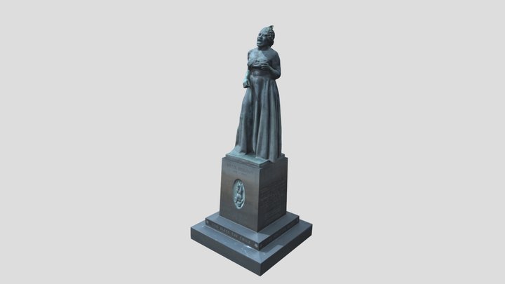 Billie Holiday Monument 3D Model