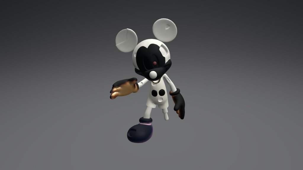 photo negative mickey 6.0/2020 recreated in roblox by mrcatgameplays on  DeviantArt