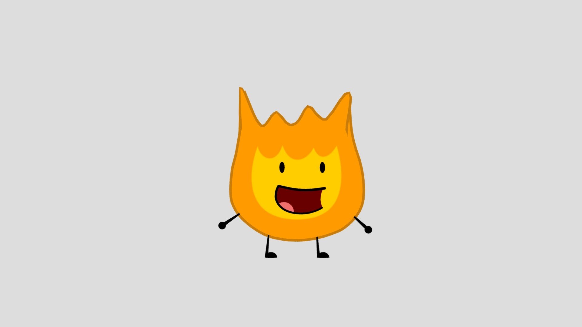 2d BFDI firey - 3D model by Wawa 2071 (@laramationsagain) [6d4bedb ...