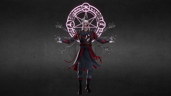 Doctor Strange X Zombie Strange 3D Model