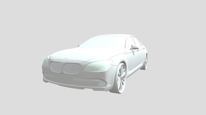 BMW 7-series (F01) 3D Model