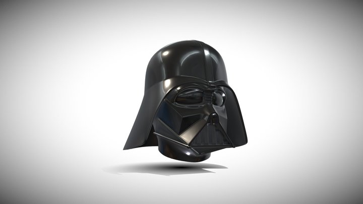 Darth Vader Helmet 3D Model