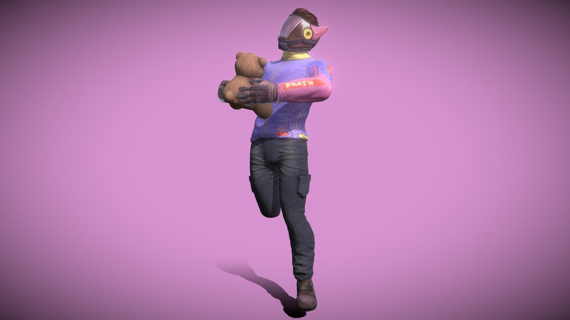 Teddy Biker HD Character HEAJ 2020