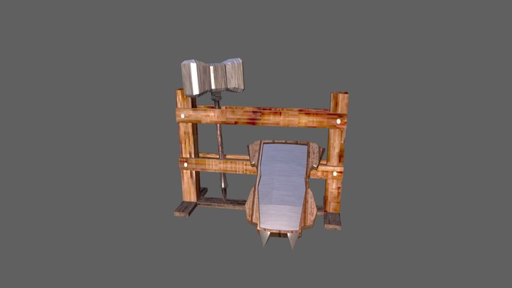 Low-Res Medieval Inspired Props 3D Model