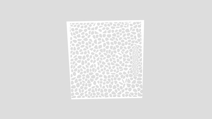 Left mitten 3D Model