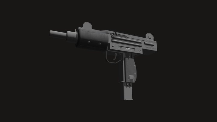 MINI UZI 3D Model