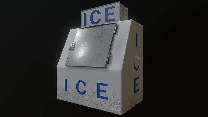 Ice Machine 3D Model
