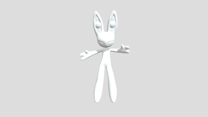 Bunny Model for 3D printing