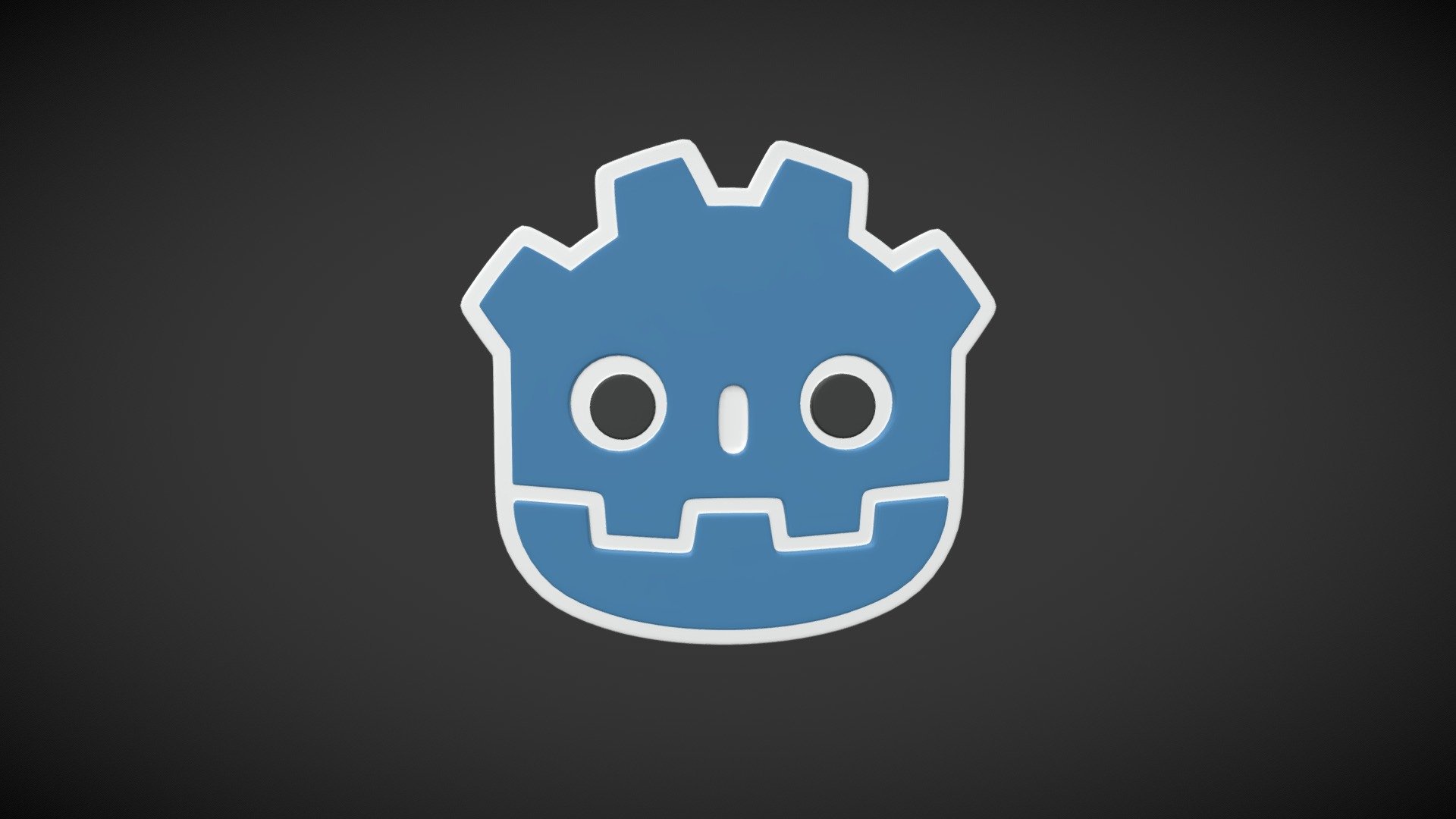 GODOT Logo - Download Free 3D model by ninthscv [6d506ed] - Sketchfab